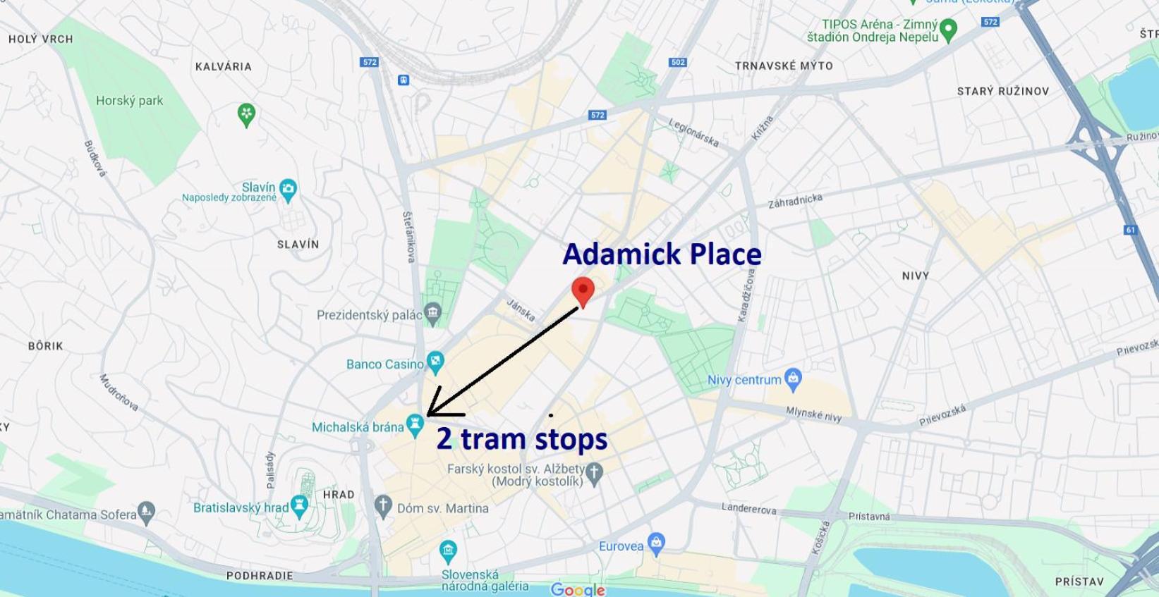 ブラチスラヴァAdamick Place In City Centre With Free Parkingアパートメント エクステリア 写真